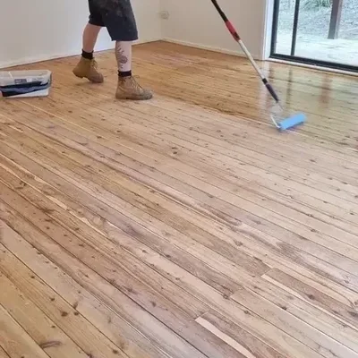 Polished hardwood floor Gosford NSW