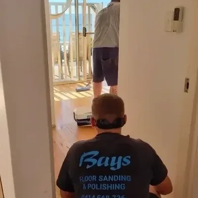 Satin finish floor polishing Central Coast
