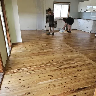 Floor sanding and polishing project — Central Coast NSW