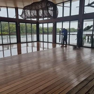 Floor sanding and polishing project — Central Coast NSW